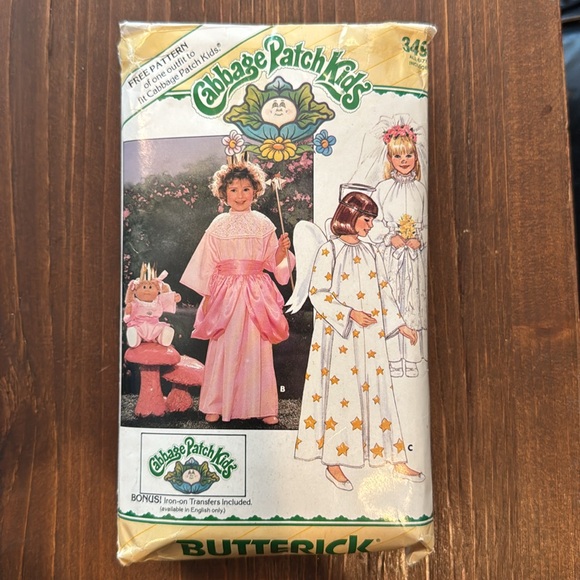 🩷KIDS-Cabbage Patch Kids Patterns Doll Clothes Sets-Butterick, Plaid & See & Sew - Picture 2 of 14
